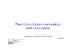 Nonviolent communication and mediation