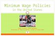 Minimum Wage Presentation Policy Conference