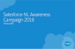 Unfair advantage Campaign Salesforce the Netherlands