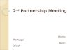 2nd partnership meeting