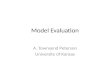 Model evaluation 201606
