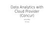 Data Analytics with Cloud Provider (Concur)