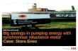 Case Stora Enso - Big savings in pumping energy with synchronous reluctance motor