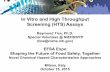 In vitro and high throughput screening (HTS) assays