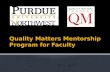 2016-2017 Mentorship Program details