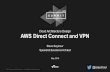 AWS Direct Connect 및 VPN을 이용한 클라우드 아키텍쳐 설계:: Steve Seymour :: AWS Summit Seoul 2016