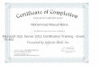 SQL Server administration 2012-certificate exam70-462