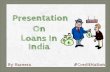 Loans in india  By CreditNation