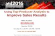 Using Top-Producer Analysis to Improve Sales Results