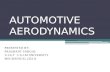 Automotive aerodynamics