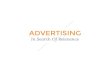 Advertising, In Search of Relevance