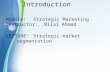 Strategic marketing lecture 4