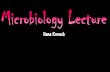 Microbiology lecture