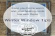 Winter Window Tips