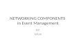 Networking Components in Event management