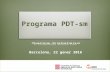 Programa PDT-sm - Cristina Pinet