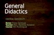 General didactics