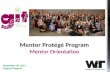 2015.09.30.Girls in Technology Mentor Protege Program Mentor Orientation