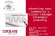 Advancing your community's vision through strategic planning