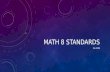 Standards math 8