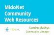 MidoNet Community Web Resources