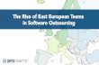 The Rise of East Europe in Outsourcing