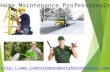 Home maintenance professionals tahoe