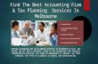 Find the best accounting firm & tax planning