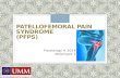 Patellofemoral pain syndrome (pfps)