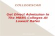 Get direct admission in the mbbs colleges at lowest rates