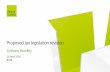14.04.2016 proposed tax legislation revision