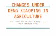 Deng Xiaoping's Reforms - Agriculture