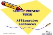Present tense  (slides)