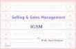 Ssm lecture-14 (motivation of the sales force)