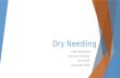 Dry Needling Research