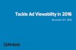 Tackle Ad Viewability in 2016