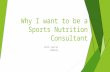Sports Nutritionist
