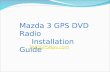 How to Install Mazda 3 GPS Radio DVD Navigation head unit