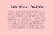 'Line photo' analyses 3
