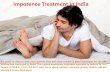 Best Impotence Treatments Specialist in India