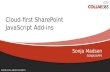 Cloud-first SharePoint JavaScript Add-ins - Collab 365