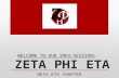 Zeta Phi Eta Recruitment Spring 2016