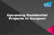Upcoming residential projects in Gurgaon