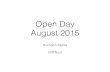 ERPNext Open Day - August 2015