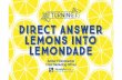 Turning Direct Answer Lemons Into Lemonade By Amber Fehrenbacher