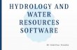 Hydrology and Water resources software
