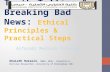 Lecture 14 & 15  truth telling & breaking bad news (BBN)