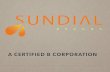 Sundial Brands: A Certified B Corporation