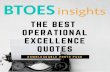 Operational Excellence Quotes to Inspire!