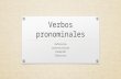 Verbos pronominales en español